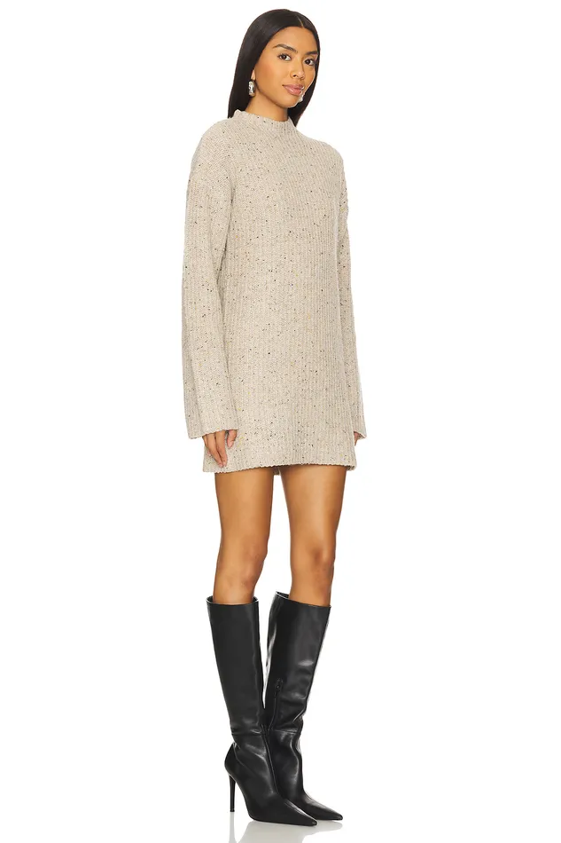 Abra Sweater Dress Beige Women Lovers and Friends Sweaters and Knits