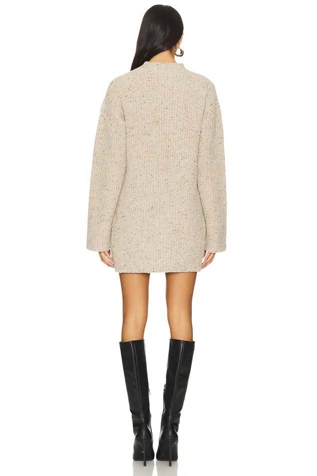 Abra Sweater Dress Beige Women Lovers and Friends Sweaters and Knits