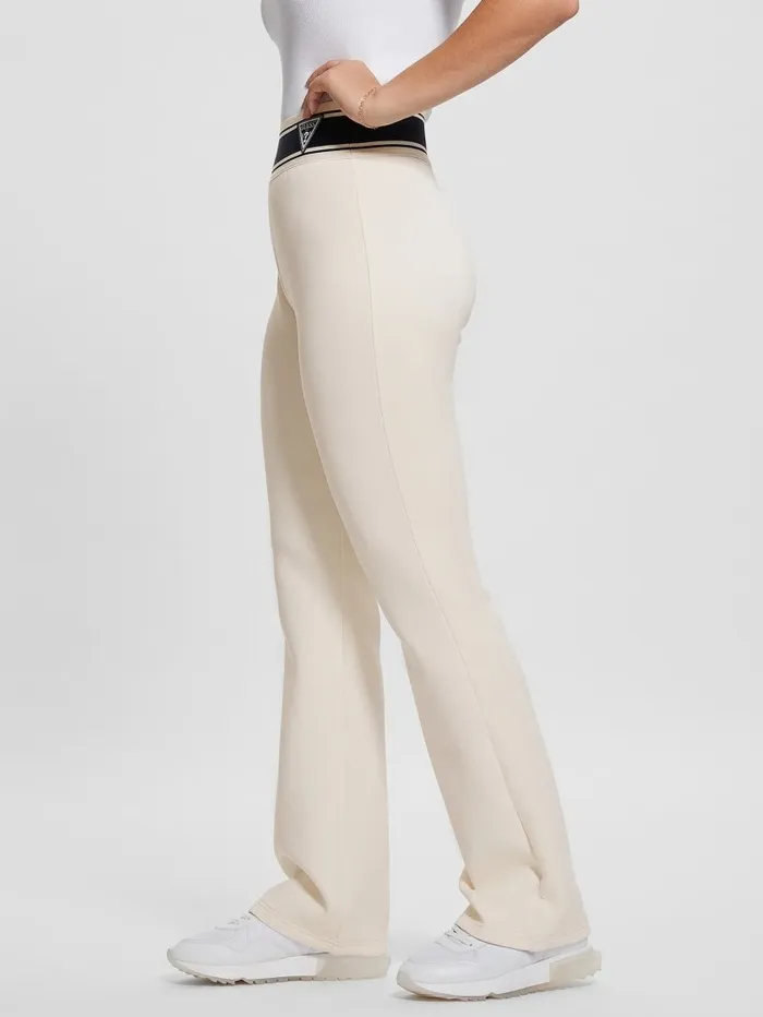 Activewear GUESS Women Eco Ann Scuba Long Pants Ocean Salt