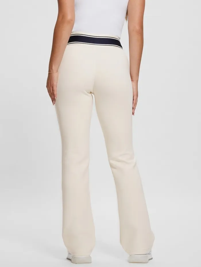 Activewear GUESS Women Eco Ann Scuba Long Pants Ocean Salt