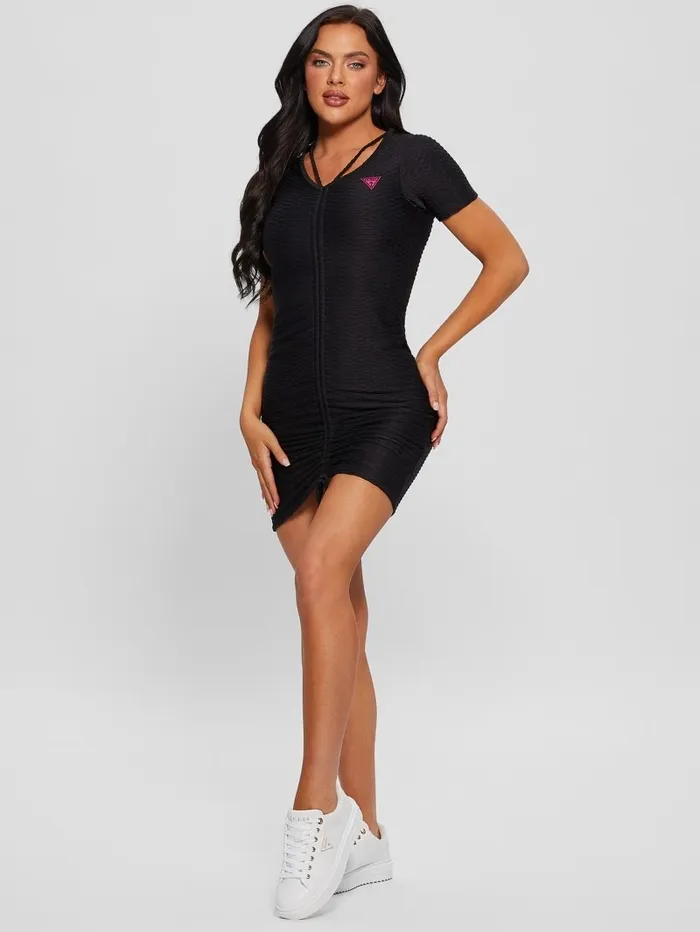 Activewear GUESS Women Eco Delma Active Dress Black Activewear GUESS Women Eco Delma Active Dress Black