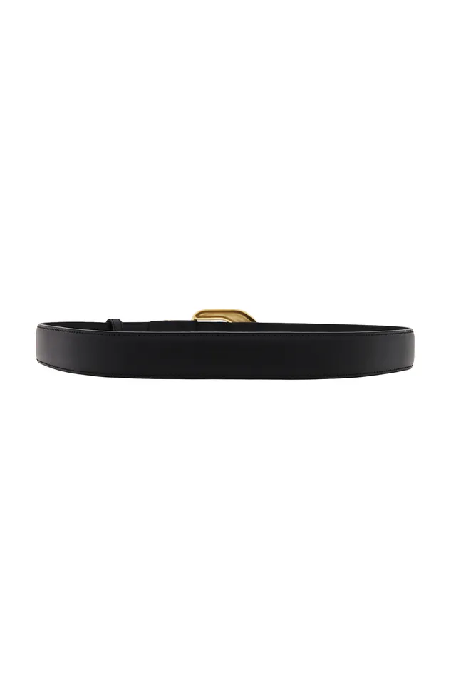 Adana Leather Belt Black and Gold Women Lovers and Friends Other Accessories Adana Leather Belt Black and Gold Women Lovers and Friends Other Accessories