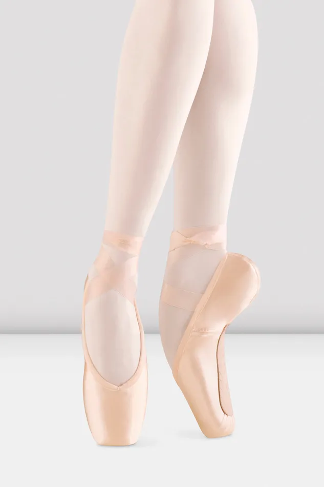 Adult Bloch Alpha Pointe Shoes Pink Satin Pointe