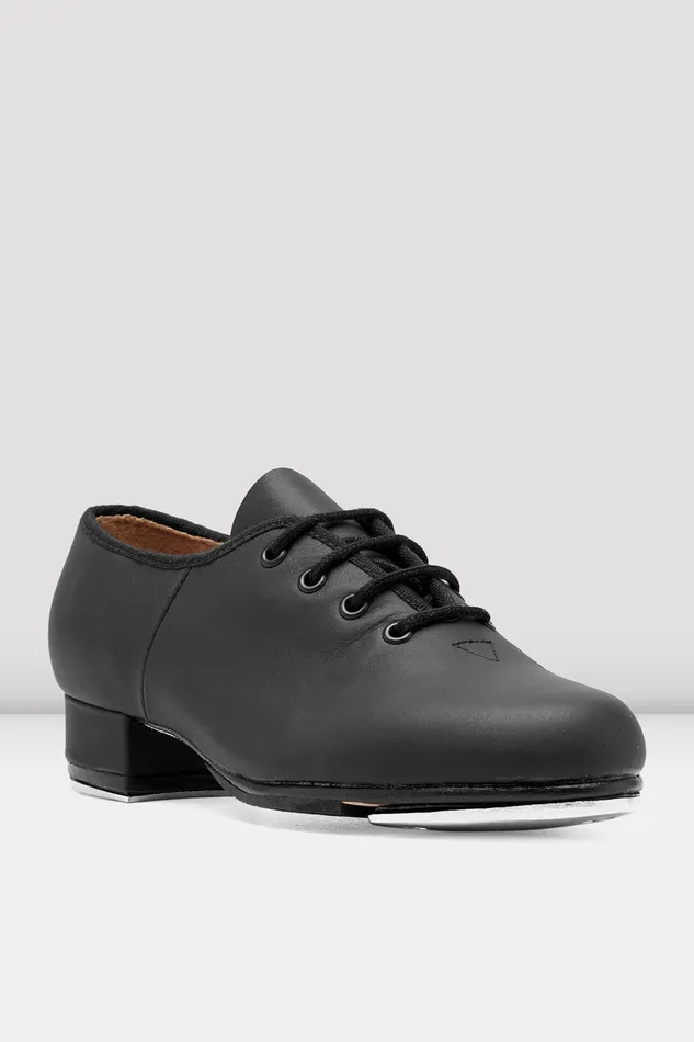 Adult Bloch Mens Jazz Tap Leather Tap Shoes Black Leather Mens