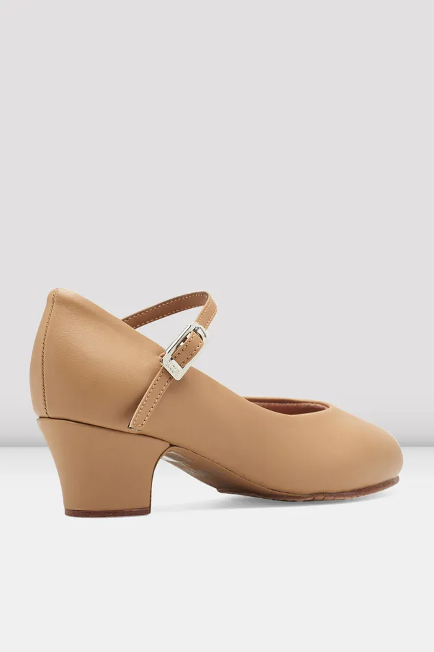 Adult Ladies Diva Character Shoes Tan Synthetic Leather Character Bloch