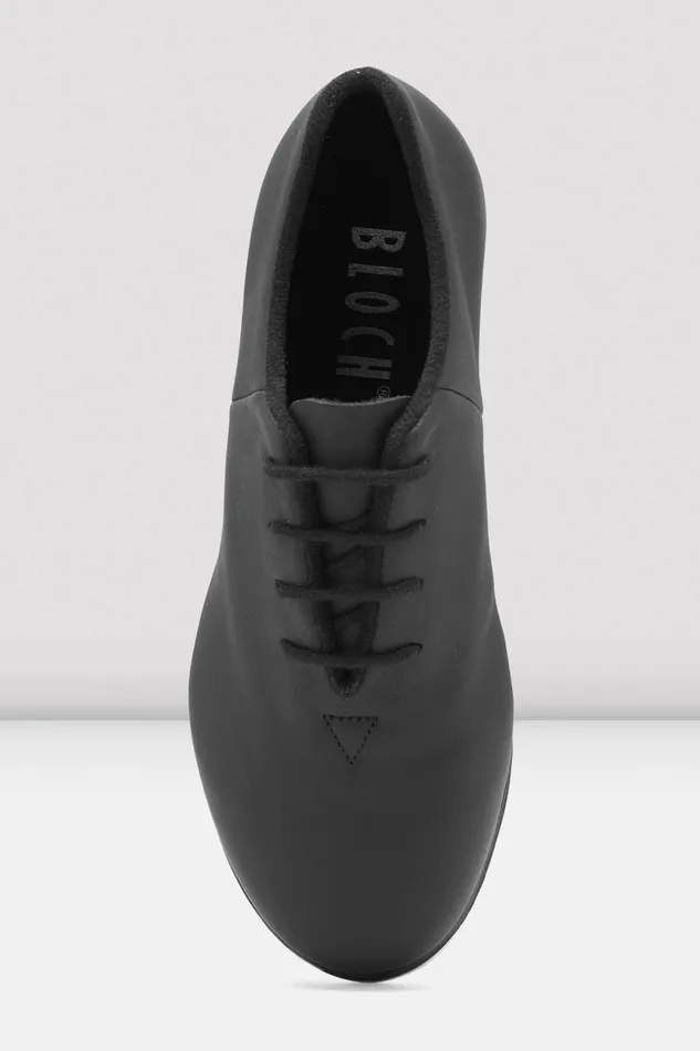 Adult Ladies Sync Tap Leather Tap Shoes Black Leather Tap Bloch