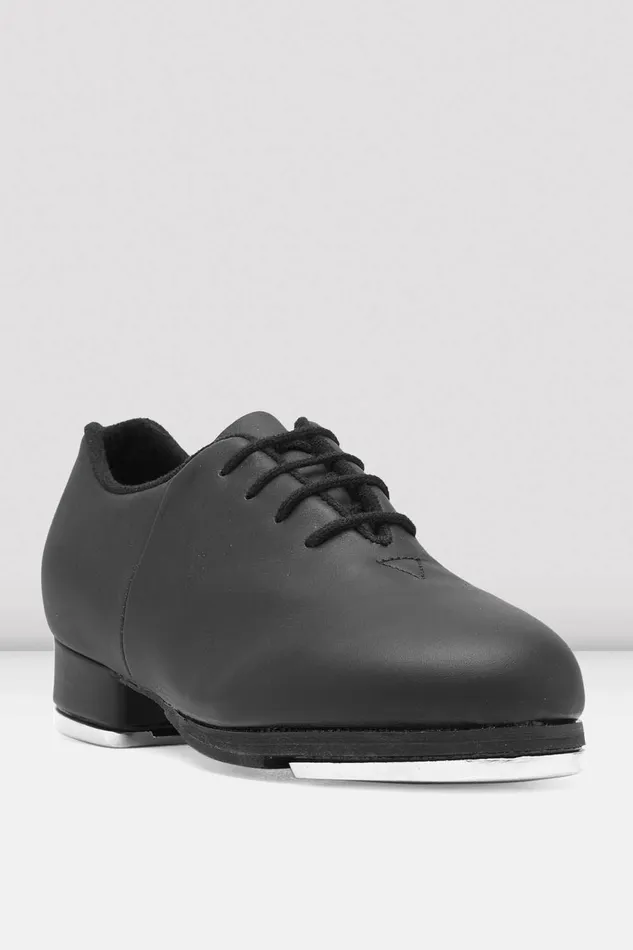Adult Ladies Sync Tap Leather Tap Shoes Black Leather Tap Bloch