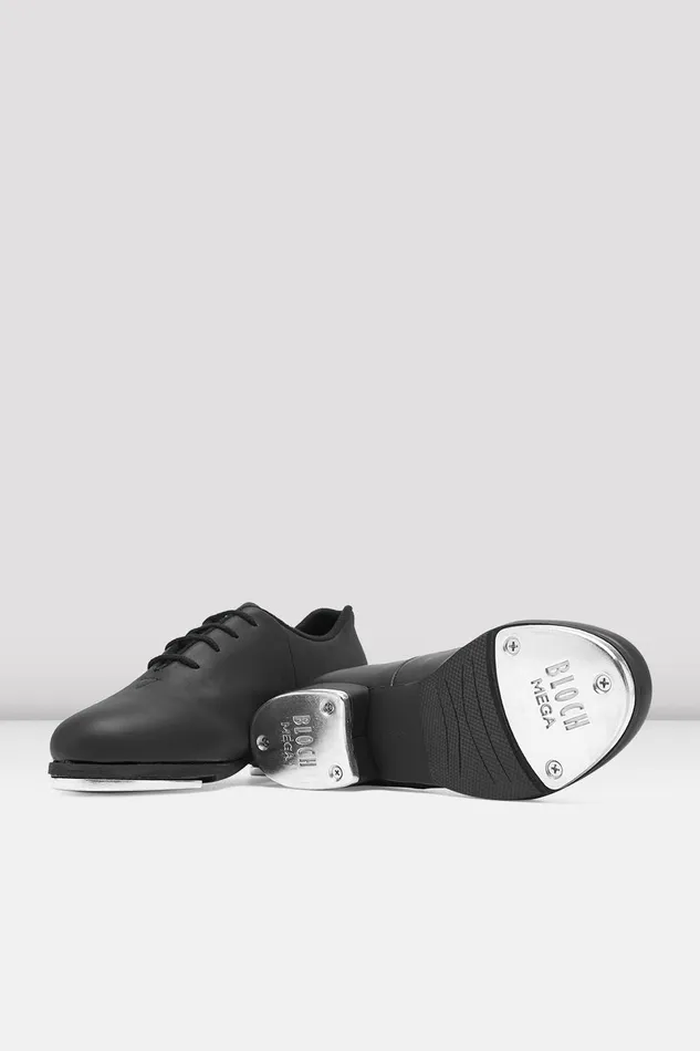Adult Ladies Sync Tap Leather Tap Shoes Black Leather Tap Bloch