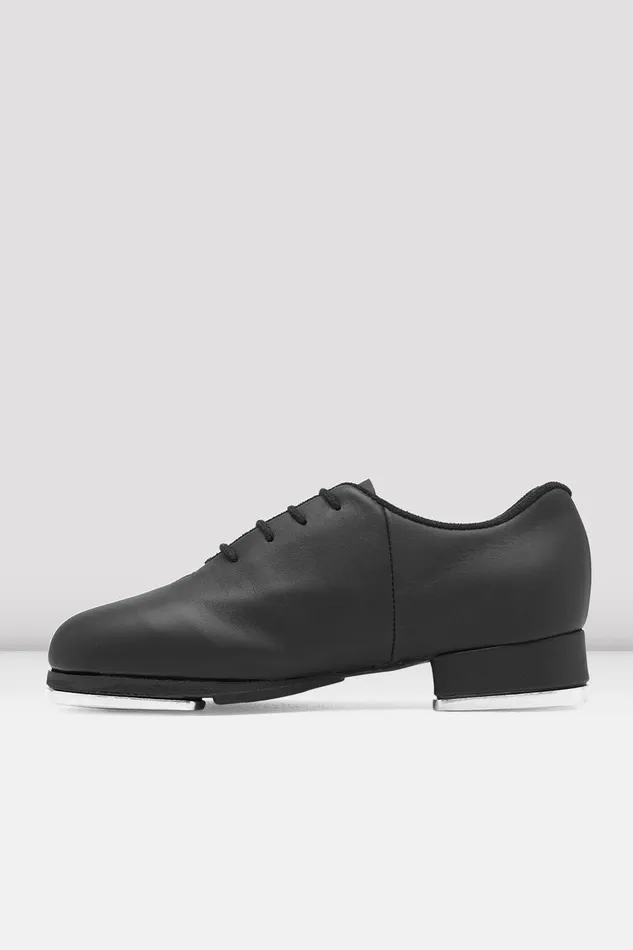 Adult Ladies Sync Tap Leather Tap Shoes Black Leather Tap Bloch
