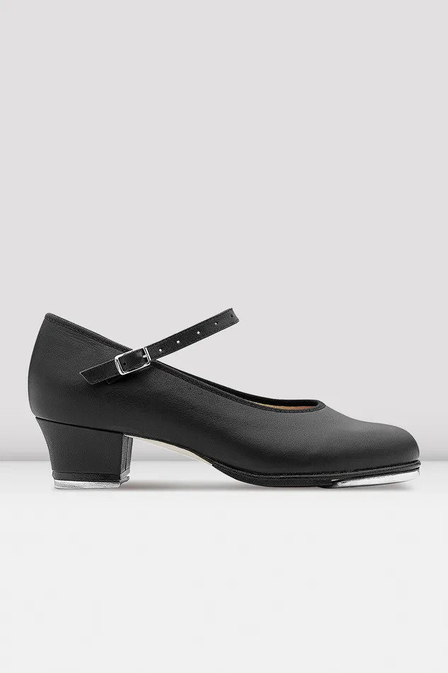 Adult Tap Bloch Ladies Showtapper Leather Tap Shoes Black Leather