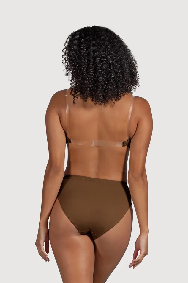 Adult Underwear Bloch Ladies Aquila High Waist Brief Cocoa Adult Underwear Bloch Ladies Aquila High Waist Brief Cocoa