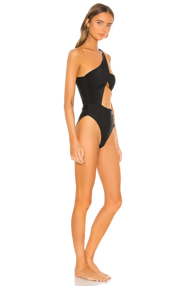 Aiko One Piece Black Women Lovers and Friends Swimsuits and CoverUps Aiko One Piece Black Women Lovers and Friends Swimsuits and CoverUps