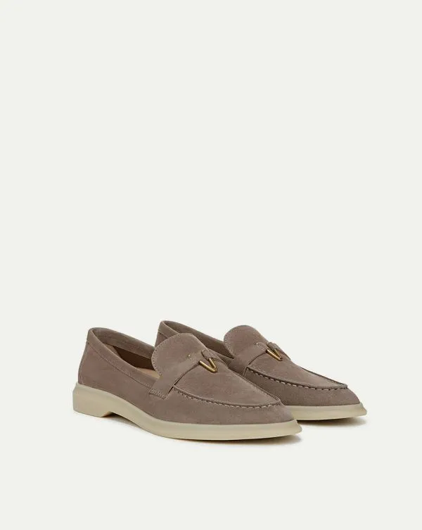 Ailey Suede Loafer Taupe Women Veronica Beard Shoes Ailey Suede Loafer Taupe Women Veronica Beard Shoes