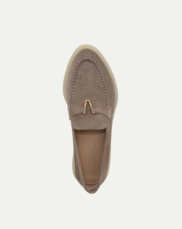 Ailey Suede Loafer Taupe Women Veronica Beard Shoes Ailey Suede Loafer Taupe Women Veronica Beard Shoes