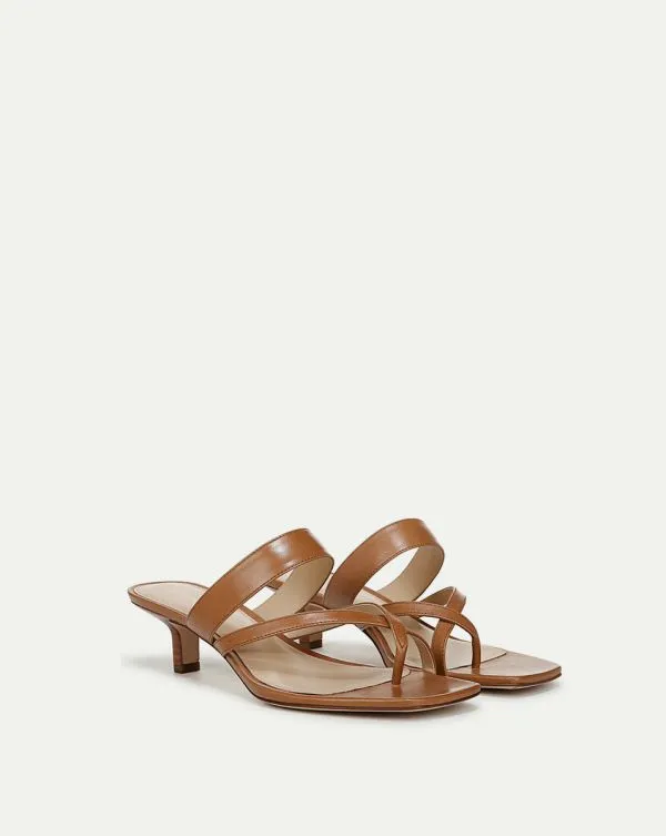 Alanis Leather Sandal Honey Women Veronica Beard Shoes Alanis Leather Sandal Honey Women Veronica Beard Shoes