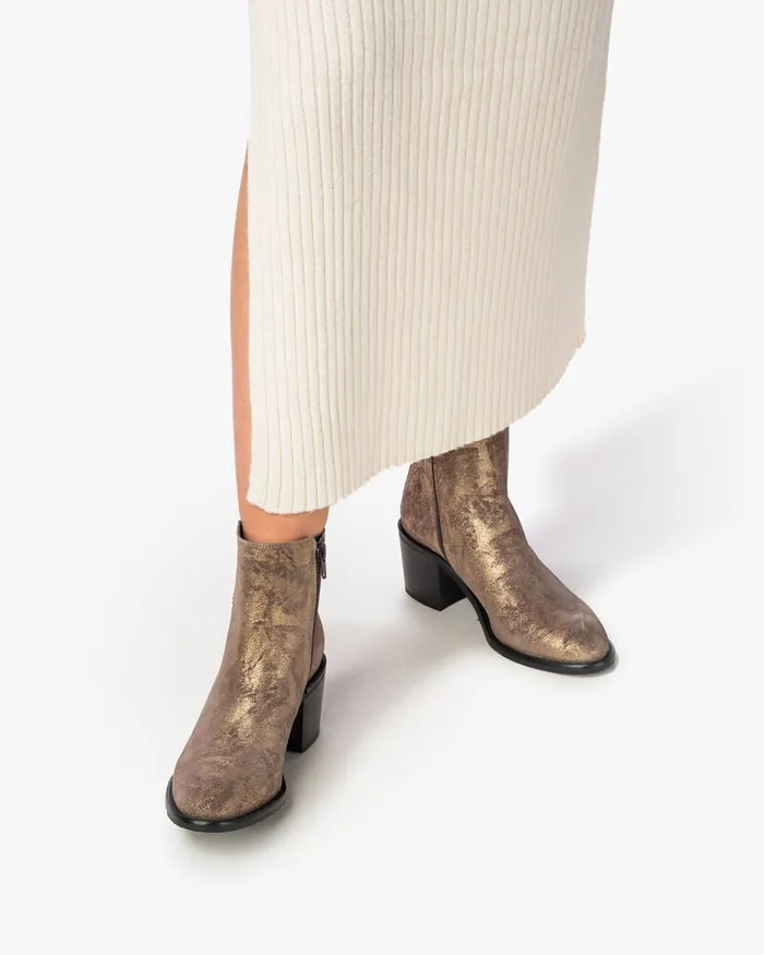 Ankle Boots Women Floris Van Bommel Chiusi 0205 Suede