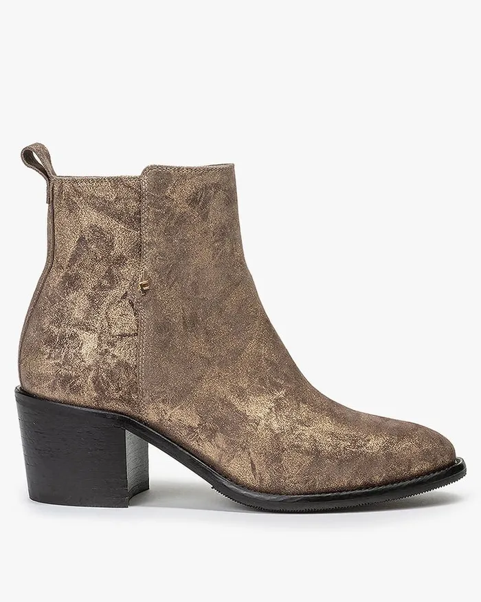 Ankle Boots Women Floris Van Bommel Chiusi 0205 Suede