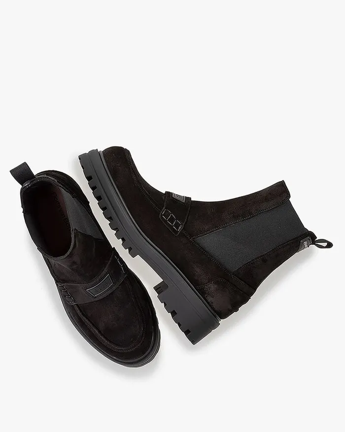 Ankle Boots Women Floris Van Bommel Wonki 0600 Suede
