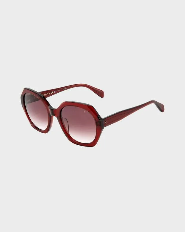 Annalise BlackBurgundyBrown Blue Havana Women Sunglasses rag and bone