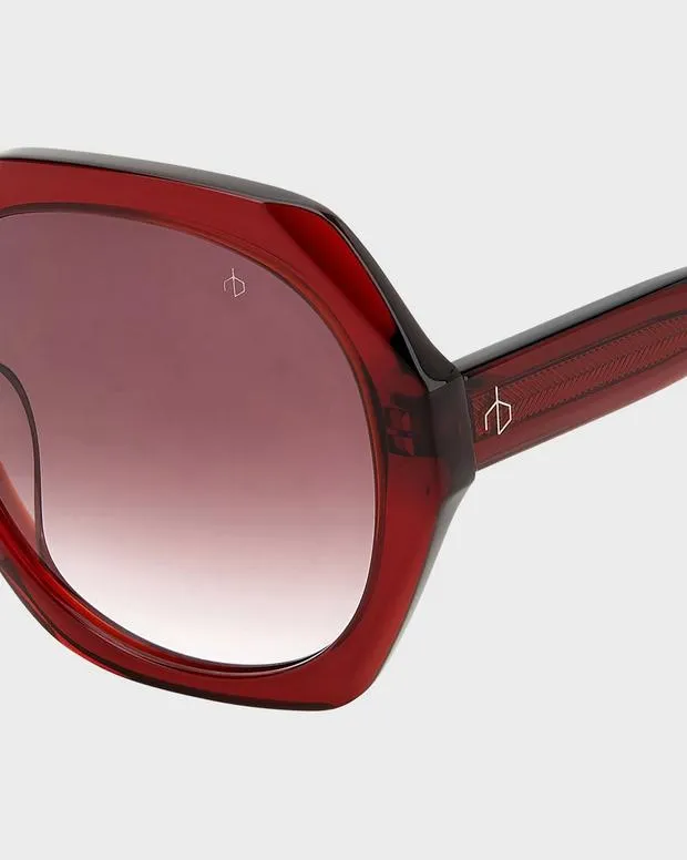 Annalise BlackBurgundyBrown Blue Havana Women Sunglasses rag and bone