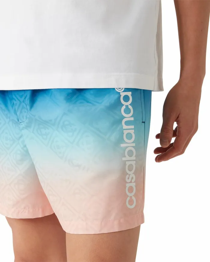 Aprs Sport Men Casablanca Paris Gradient Football Shorts