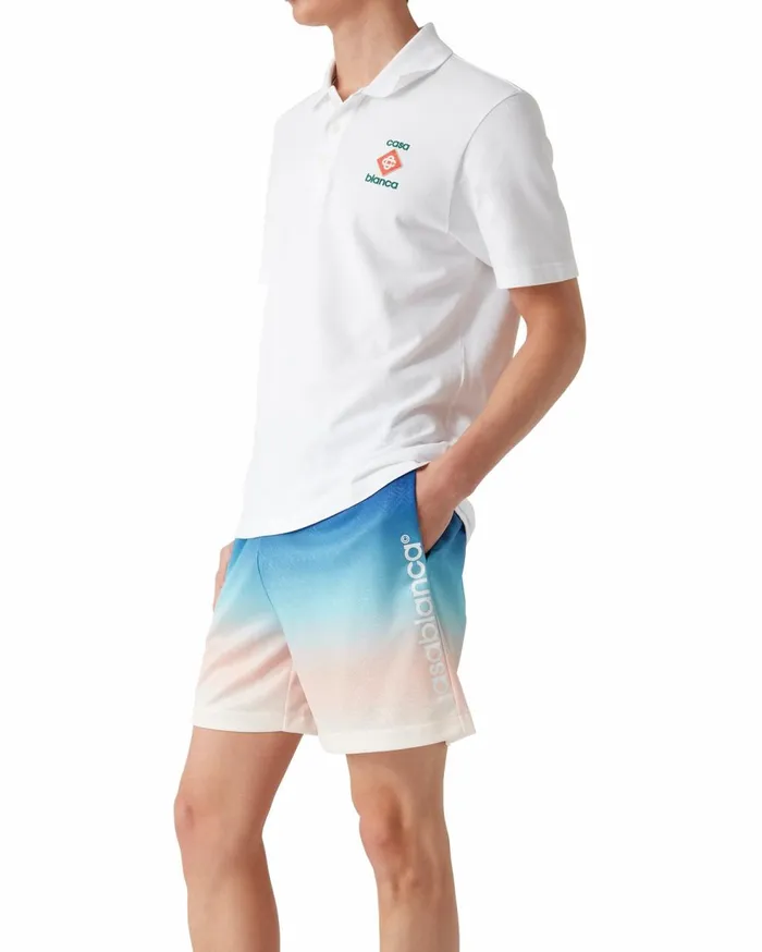 Aprs Sport Men Casablanca Paris Gradient Football Shorts