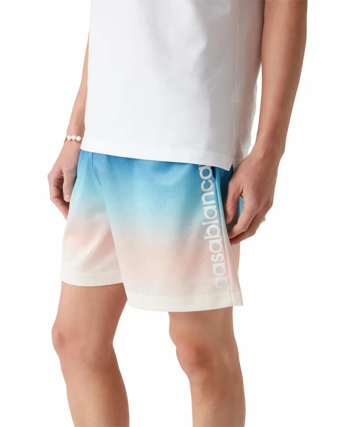 Aprs Sport Men Casablanca Paris Gradient Football Shorts