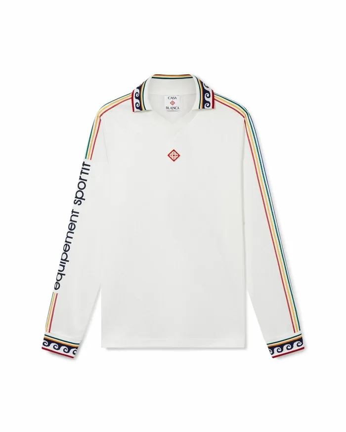 Aprs Sport Men Casablanca Paris Jacquard Monogram Football Shirt