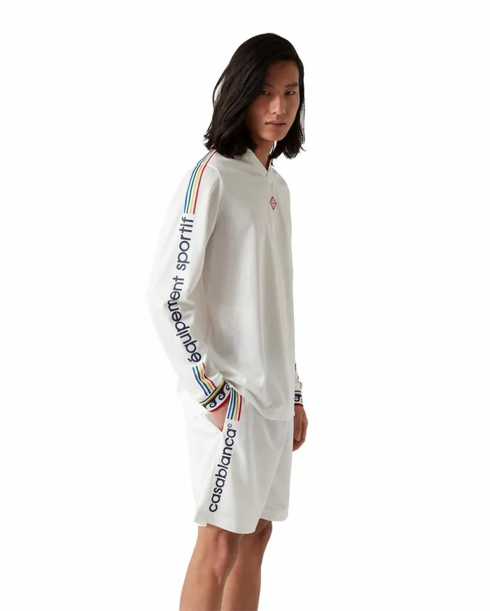Aprs Sport Men Casablanca Paris Jacquard Monogram Football Shirt