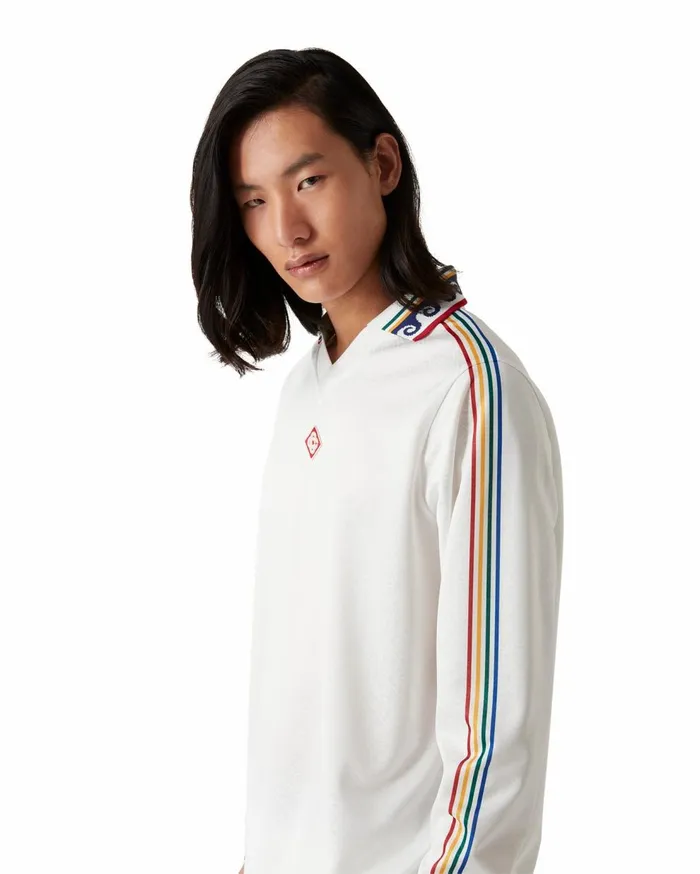 Aprs Sport Men Casablanca Paris Jacquard Monogram Football Shirt