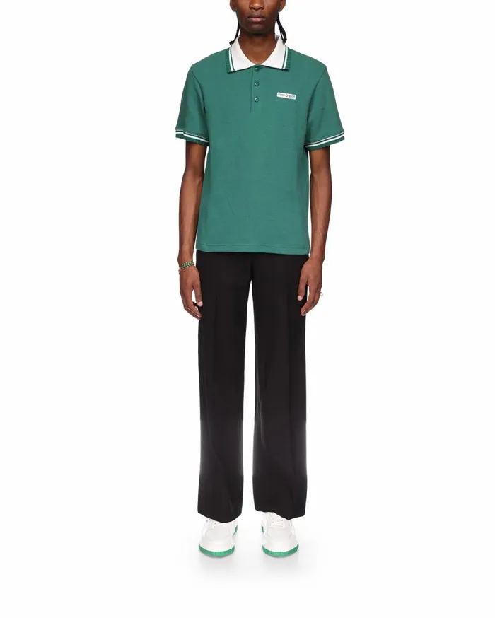 Aprs Sport Men Casablanca Paris Pique Polo Shirt