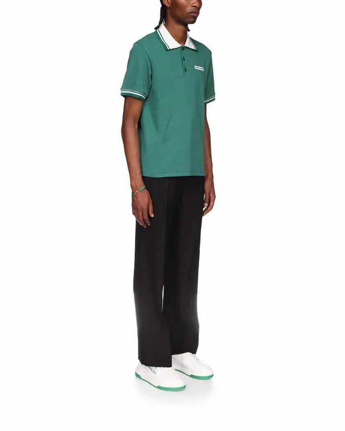 Aprs Sport Men Casablanca Paris Pique Polo Shirt