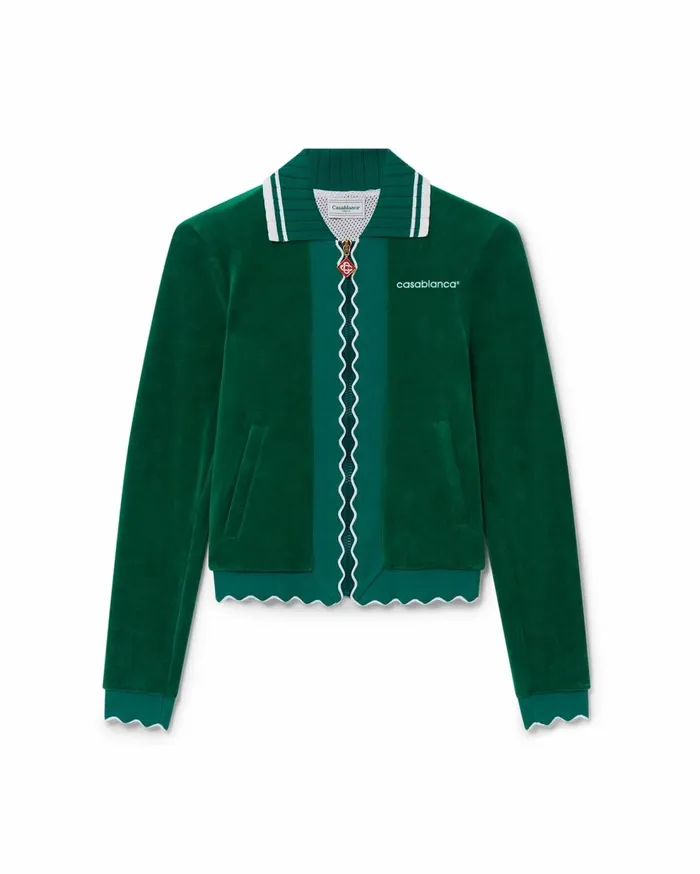 Aprs Sport Women Casablanca Paris Scalloped Track Jacket