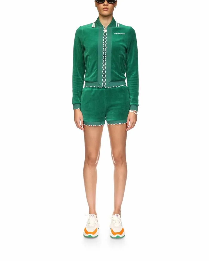 Aprs Sport Women Casablanca Paris Scalloped Track Jacket