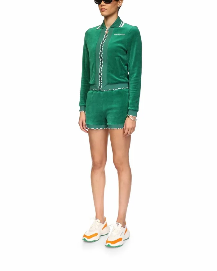 Aprs Sport Women Casablanca Paris Scalloped Track Jacket