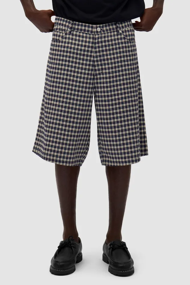 Arte Antwerp Shorts Men Short carreaux Plaid