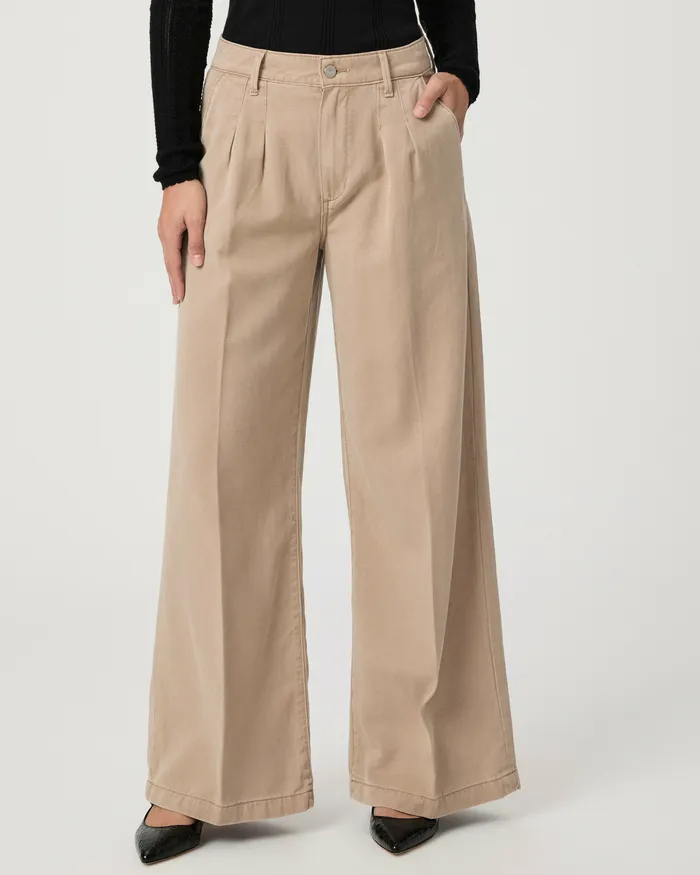 Aurora 32 Inch Wide Leg Pant 8211 Vintage Flagstone Women Denim PAIGE