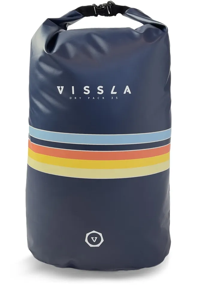 Bags Men 7 Seas 35L Dry Backpack Navy Vissla