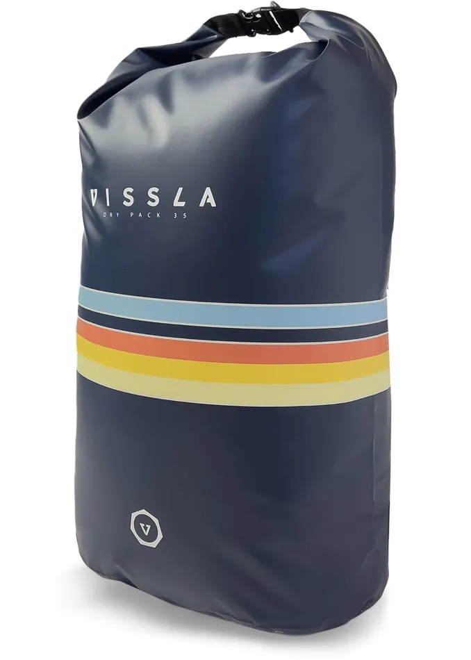 Bags Men 7 Seas 35L Dry Backpack Navy Vissla Bags Men 7 Seas 35L Dry Backpack Navy Vissla