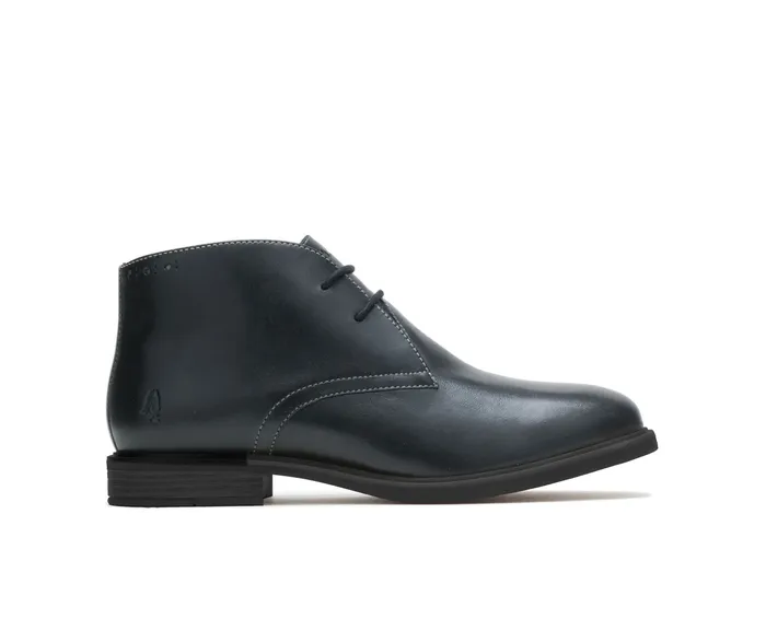 Bailey Chukka Boot Black Leather Boots Hush Puppies Women