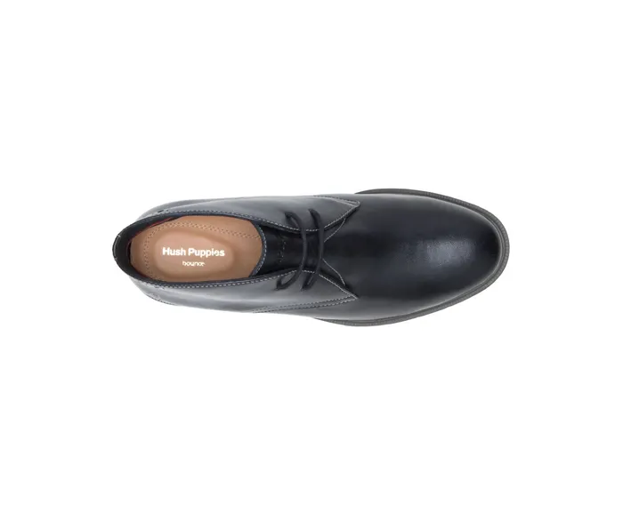 Bailey Chukka Boot Black Leather Boots Hush Puppies Women Bailey Chukka Boot Black Leather Boots Hush Puppies Women