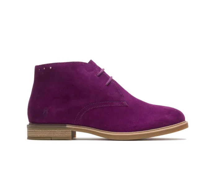 Bailey Chukka Boot Sweet Plum Suede Women Boots Hush Puppies