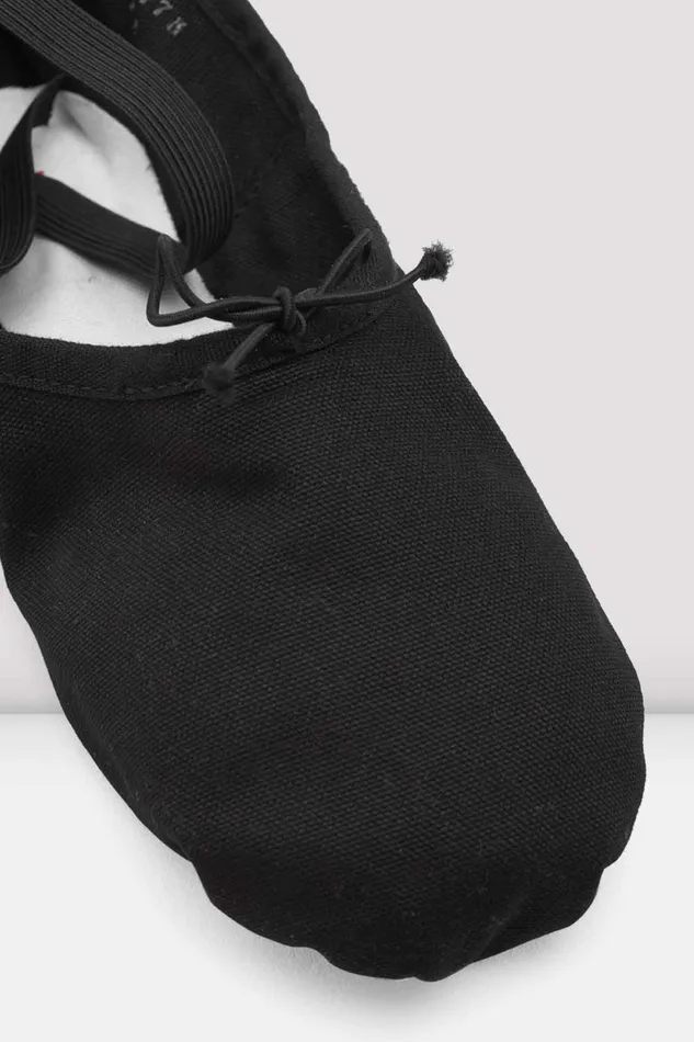 Ballet Adult Bloch Mens Pump Canvas Ballet Shoes Black Canvas
