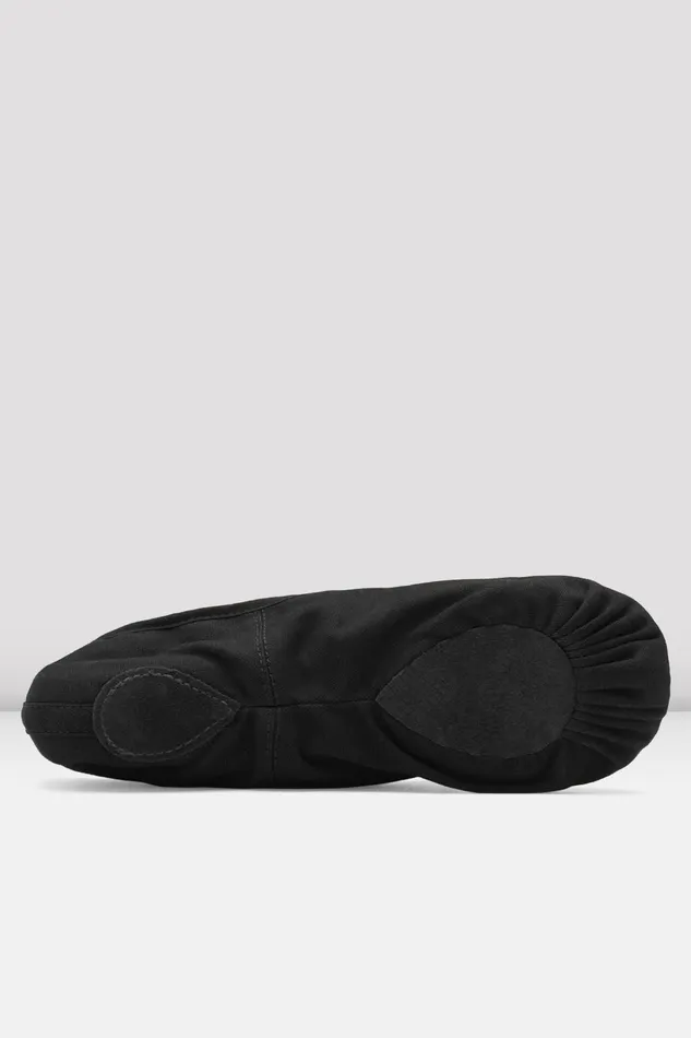 Ballet Adult Bloch Mens Pump Canvas Ballet Shoes Black Canvas