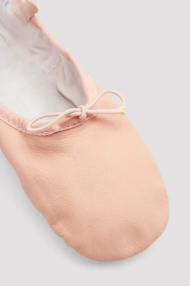 Ballet Adult Ladies Dansoft Ll Split Sole Ballet Shoes Pink Leather Bloch