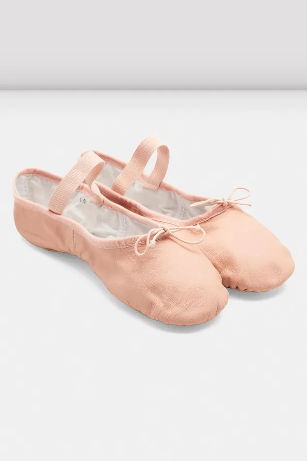Ballet Adult Ladies Dansoft Ll Split Sole Ballet Shoes Pink Leather Bloch