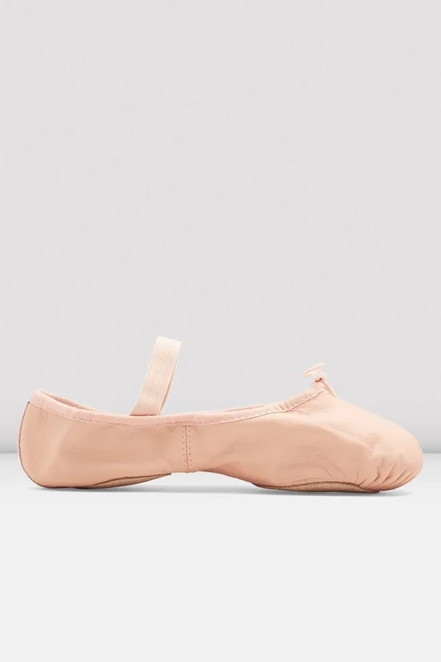Ballet Adult Ladies Dansoft Ll Split Sole Ballet Shoes Pink Leather Bloch