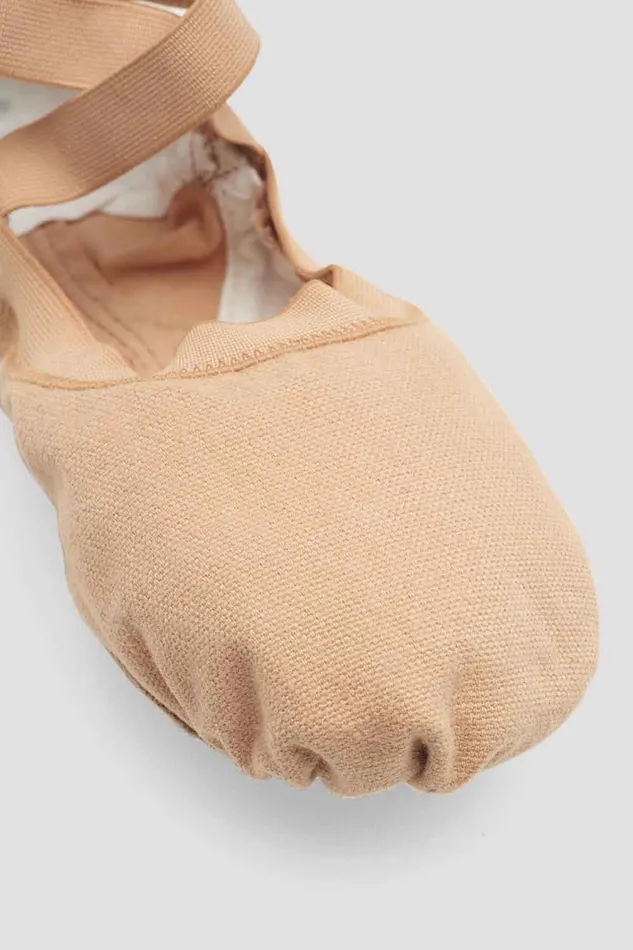 Ballet Bloch Adult Ladies Pro Elastic Canvas Ballet Shoes Light Sand Canvas Ballet Bloch Adult Ladies Pro Elastic Canvas Ballet Shoes Light Sand Canvas