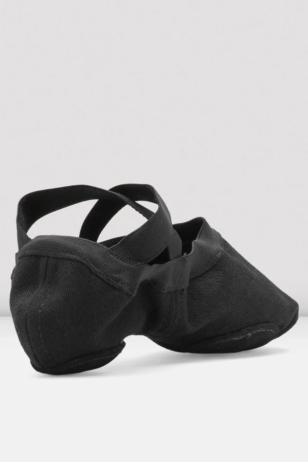 Ballet Bloch Adult Mens Synchrony Stretch Canvas Ballet Shoes Black Canvas