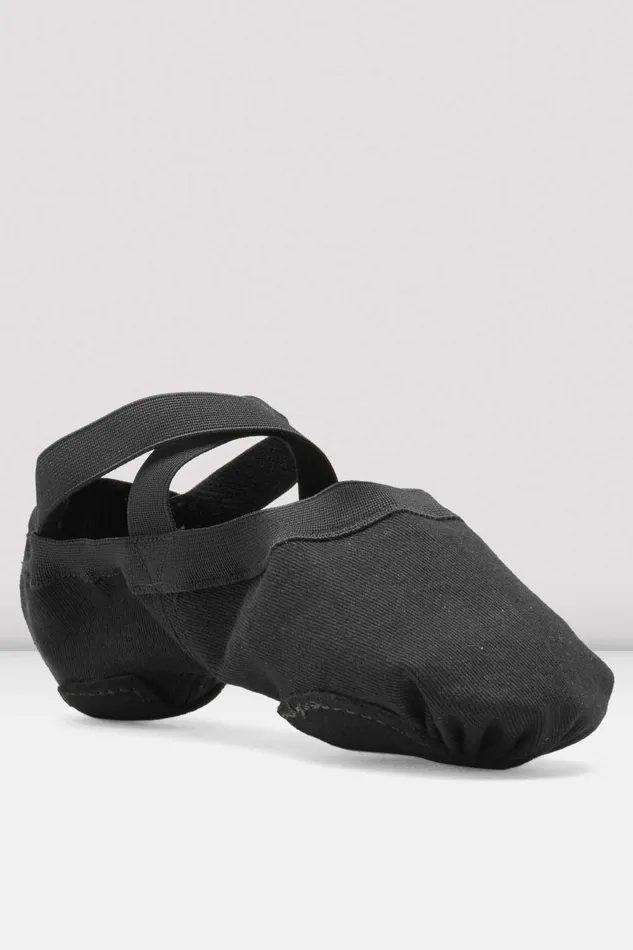 Ballet Bloch Adult Mens Synchrony Stretch Canvas Ballet Shoes Black Canvas